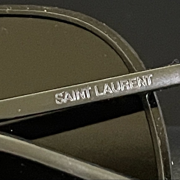 SAINT LAURENT - 99mm Aviator Sunglasses -NWOT - Picture 14 of 16